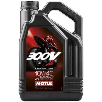Motul 300V Factory Line Road Racing 10W40 4T 4 X 4L (Doos), Verzenden, Nieuw