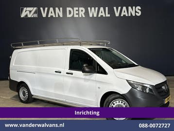 Mercedes-Benz Vito L3 H1 | Lease vanaf 275,- p/mnd, Auto's, Mercedes-Benz, Gebruikt, Euro 6, Wit, Dealer onderhouden