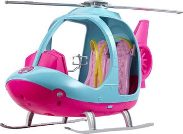 Barbie Reisspeelgoed Helikopter | Tweedekansje | OP=OP, Ophalen of Verzenden, Zo goed als nieuw