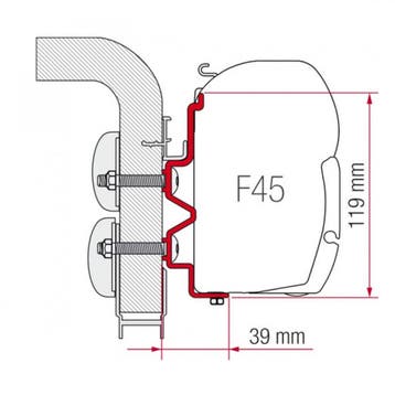 Fiamma Hymer Camp Kit F45, Ophalen of Verzenden, Nieuw