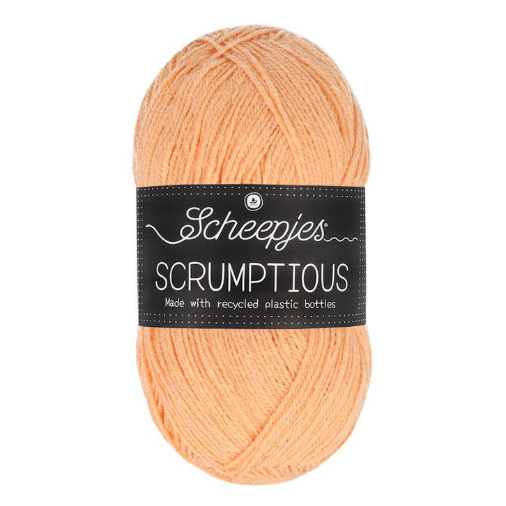 Scheepjes Scrumptious - 332 Orange Cheesecake, Hobby en Vrije tijd, Breien en Haken, Breien of Haken, Nieuw, Wol of Garen, Ophalen of Verzenden