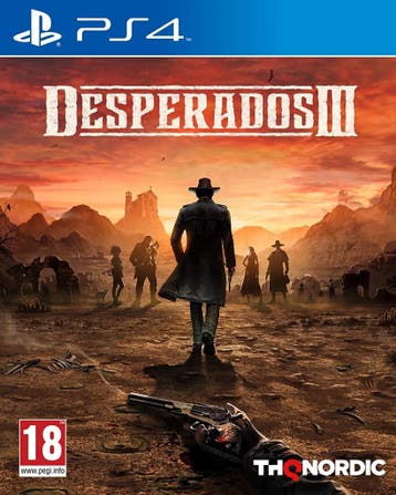 Desperados 3 (verpakking Duits, game Engels) (PlayStation 4), Verzenden, Gebruikt, Vanaf 7 jaar