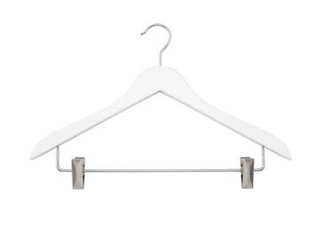 Hanger White Helena 44 cm – Satin Chrome Clips en Hook