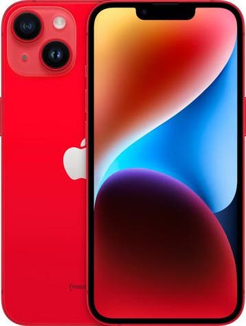 (als) Nieuw Apple iPhone 14 (model 2022) rood 128GB + 24..., Nieuw