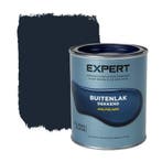 1 blik 750 ml - Sikkens Expert Buitenlak halfglans - Lood..., Ophalen of Verzenden, Nieuw, Grijs, Lak