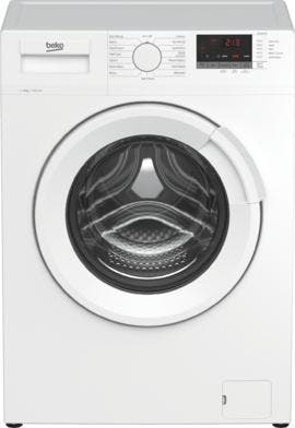 Beko Wtl84151w - Wasmachine - 8 kg - 1400 tpm -, Ophalen of Verzenden, Zo goed als nieuw, Voorlader, 85 tot 90 cm