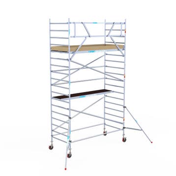 Basic rolsteiger 135 x 6,2m werkhoogte, Verzenden, Nieuw, Rolsteiger of Kamersteiger, 5 meter of hoger