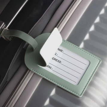Draagbaar PU Lederen Bagagelabel - Kofferlabel met Naam- en, Verzenden, Nieuw