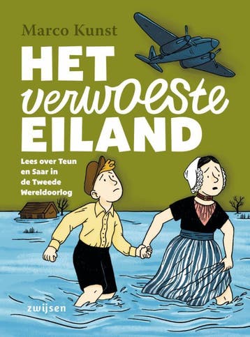 Het verwoeste eiland / Duik in de tijd van - Marco Kunst, Boeken, Kinderboeken | Jeugd | 10 tot 12 jaar, Verzenden, Zo goed als nieuw