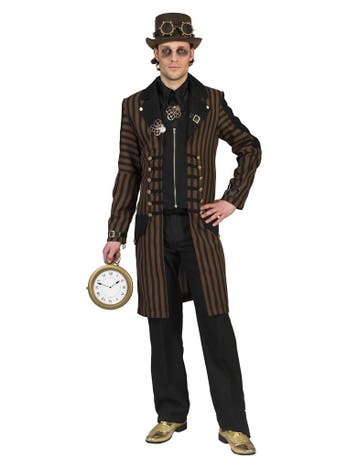 Steampunk Kostuum Heren Steve, Ophalen of Verzenden, Nieuw