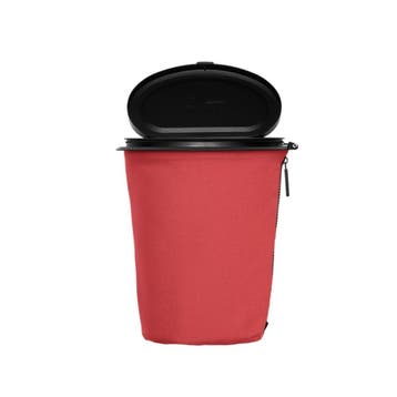 Flextrash Afvalbak S 3L Autumn Red, Caravans en Kamperen, Ophalen of Verzenden, Nieuw
