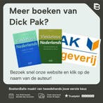 Vlekkeloos Nederlands voor het mbo / Taalniveau 3F en 4F, Boeken, Schoolboeken, Verzenden, Zo goed als nieuw, Dick Pak