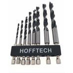 Hofftech Boor- en bitset hout - 3 t/m 25 mm - 14-delig -..., Ophalen of Verzenden, Nieuw