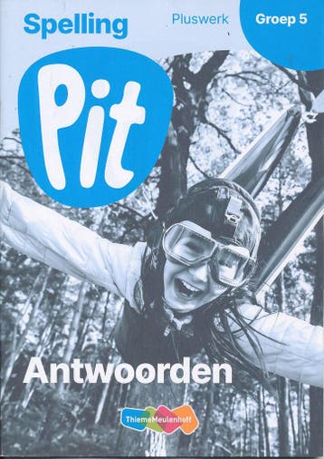 Pit Antwoorden Spelling Pluswerkboek groep 5, Boeken, Verzenden, Nieuw