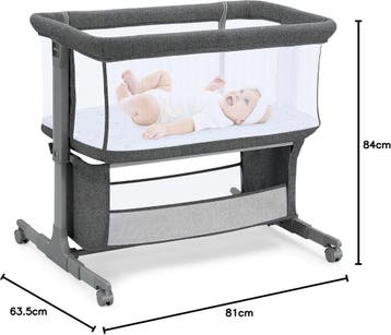Ledikant - Babybed - 3 in 1 - Verstelbaar - Inklapbaar - Don, Verzenden, Zo goed als nieuw