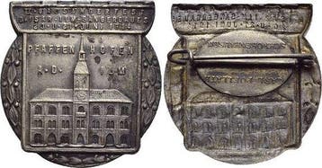 Abzeichen 1914 Bayern-pfaffenhofen, Stadt, Verzenden