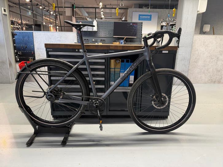 Santos Cross Lite Rohloff 14 speed | 58CM | Belt drive, Fietsen en Brommers, Fietsen | Heren | Herenfietsen, Zo goed als nieuw