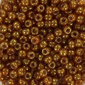 c.a. 5 gram Miyuki rocailles 8/0 - Ceylon translucent spice, Hobby en Vrije tijd, Kralen en Sieraden maken, Ophalen of Verzenden