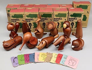 Senshukai - Speelgoedfiguurtjes Royal Pet – Mid-Century
