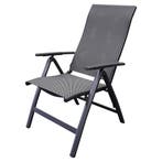 Adelaide dining standenstoel verstelbaar aluminium antraciet, Tuin en Terras, Tuinstoelen, Ophalen of Verzenden, Nieuw