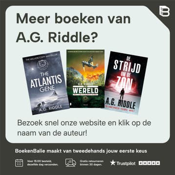 De oorsprong / Atlantis / 1 - A.G. Riddle 9789022572603, Verzenden, Gelezen, A.G. Riddle