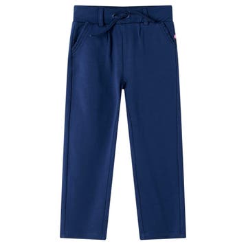 vidaXL Kinderbroek met trekkoord 104 marineblauw, Verzenden, Nieuw