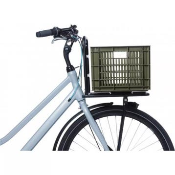 Basil Fietskrat M - Gerecycled Kunststof - Mosgroen - 29,..., Ophalen of Verzenden, Nieuw