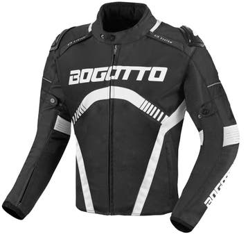 Bogotto Boomerang Waterdichte Zwart Wit Textiele Motorjas, Jas | textiel, Nieuw met kaartje, Bogotto, Heren
