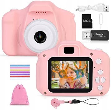 Kinder Fotocamera | 32GB SD kaart | 33% Korting, Ophalen of Verzenden, Zo goed als nieuw, Ontdekken
