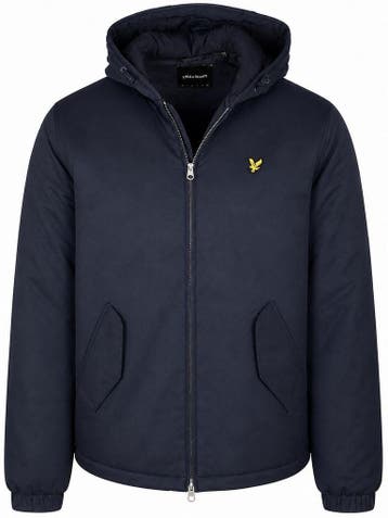 Lyle & Scott Jas Hooded Navy maat M Heren, Nieuw, Lyle and Scott, Verzenden, Maat 48/50 (M)