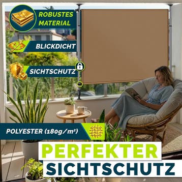Klemluifel - Balkon luifel - Verticale luifel - 200x310 cm -, Tuin en Terras, Verzenden, Zo goed als nieuw