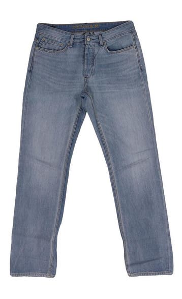 Denham Broek in maat W32 L34 Blauw, Verzenden, Zo goed als nieuw, Blauw, Denham