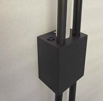 Moderne Acryl Wandlamp – LED Wandkandelaar met Remote Contro, Verzenden, Nieuw