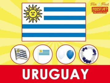 Mega aanbod Uruguay vlaggen - Vlag van Uruguay, Ophalen of Verzenden, Nieuw