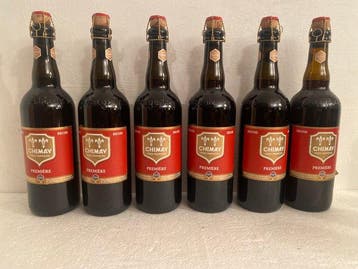 Chimay - Première 2016 - 75cl - 6 flessen, Nieuw