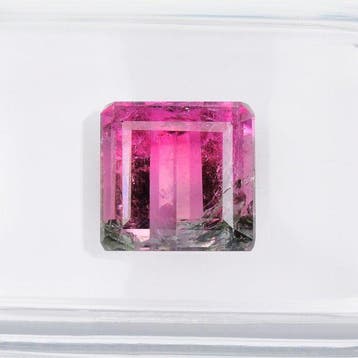 Zonder minimumprijs - 1 pcs Groen, Roze, Grijs Toermalijn -, Nieuw