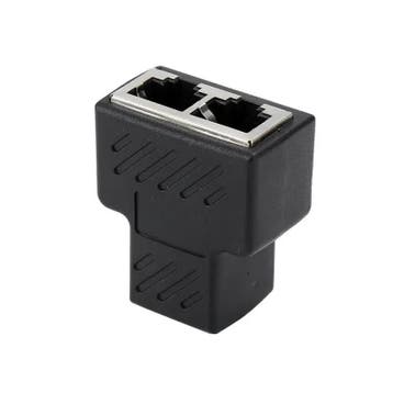 1 To 2 Ways RJ45 LAN Ethernet Network Cable, Computers en Software, Pc- en Netwerkkabels, Verzenden, Nieuw