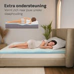 2dekans | CozySense® CubeTech Topper 90x200 - Topmatras -, Huis en Inrichting, Slaapkamer | Matrassen en Bedbodems, Ophalen of Verzenden