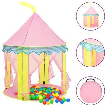 vidaXL Kinderspeeltent 100x100x127 cm roze, Kinderen en Baby's, Verzenden, Nieuw