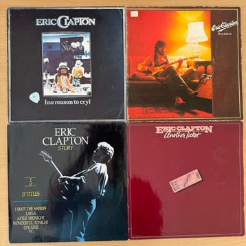 Eric Clapton - Eric Clapton - 4 great LPs - Diverse titels -, Nieuw in verpakking