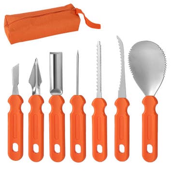 Pompoen Snijset Uitsnijden Set 7-delig Pumpkin Carving Kit S, Verzenden, Nieuw