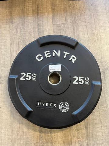 Centr x HYROX Competition Edge Bumper Plate - 20 kg, Ophalen of Verzenden, Nieuw, Halterschijven