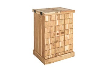 Handgemaakte barkast MOSAICO 130cm massief acaciahout, Ophalen of Verzenden, Nieuw