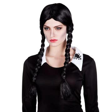 Black Doll Secrete Pruik met Staartjes Zwart, Kleding | Heren, Verzenden, Nieuw