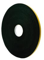 Den Braven Zwaluw Paneltape 12x3mm rol 25mtr  zwart, Ophalen of Verzenden, Nieuw