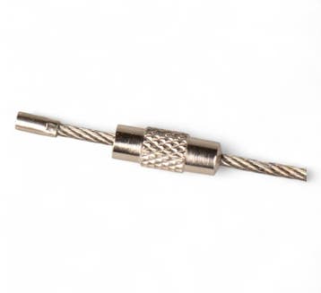 roestvaststaal Staaldraad 125 mm Staaldraad sleutelring, Verzenden, Nieuw