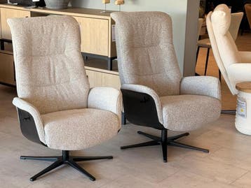 NIEUWE handverstelbare relaxfauteuils NU €399,-! | 3 kleuren, Ophalen, Modern Chique Scandinavisch Japandi Industrieel Landelijk