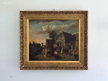 Schilderij Handtekening: J.L., Nieuw