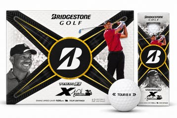 Bridgestone Tour B X - Tiger Woods - al bedrukt met logo, Ophalen of Verzenden, Nieuw