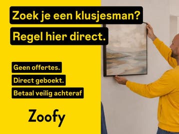 Klusjesman gezocht? Boek snel een vakman via Zoofy, 24-uursservice
